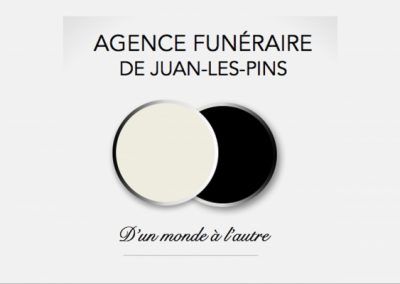 Visuel Agence Funéraire de Juan Les Pins